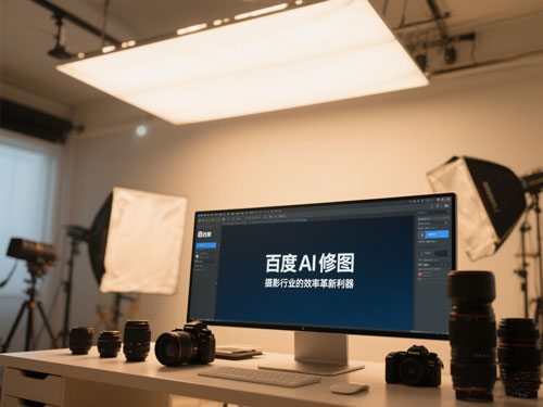 百度AI修图，摄影行业的效率革新利器