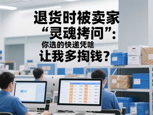退货时被卖家 “灵魂拷问”：你选的快递凭啥让我多掏钱？
