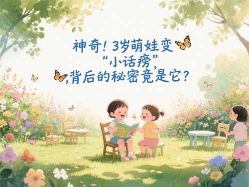 神奇！3 岁萌娃变 “小话痨”，背后的秘密竟是它？