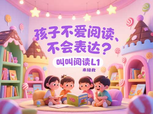 孩子不爱阅读、不会表达？叫叫阅读 L1 来拯救