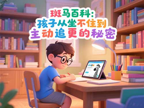 斑马百科：孩子从坐不住到主动追更的秘密
